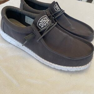 Hey Dude Men's Dark Gray Loafers